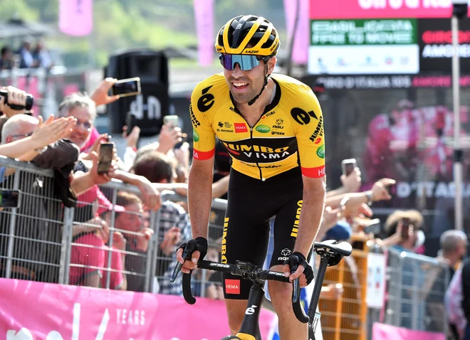 Tom Dumoulin bo dirkal le še do konca letošnje sezone. FOTO: Jennifer Lorenzini/Reuters
