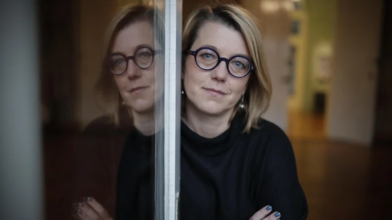 Fotografija: Kaja Širok je ob odstopu poudarila, da ne zapušča projekta EPK, temveč le vodenje zavoda GO!2025. FOTO: Uroš Hočevar