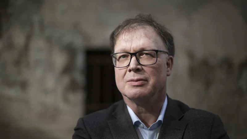 Fotografija: Aprila je imel Heiner F. Klemme med obiskom Ljubljane na Filozofski fakulteti in ZRC SAZU tri predavanja o Kantovi praktični filozofiji. FOTO: Jure Eržen/Delo