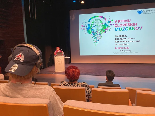 &raquo;Čaka nas še veliko dela,&laquo; pravi Štefanija Lukič Zlobec, predsednica združenja Spominčica &ndash; Alzheimer Slovenija, ki letos praznuje 25. obletnico delovanja. Foto Simona Fajfar
