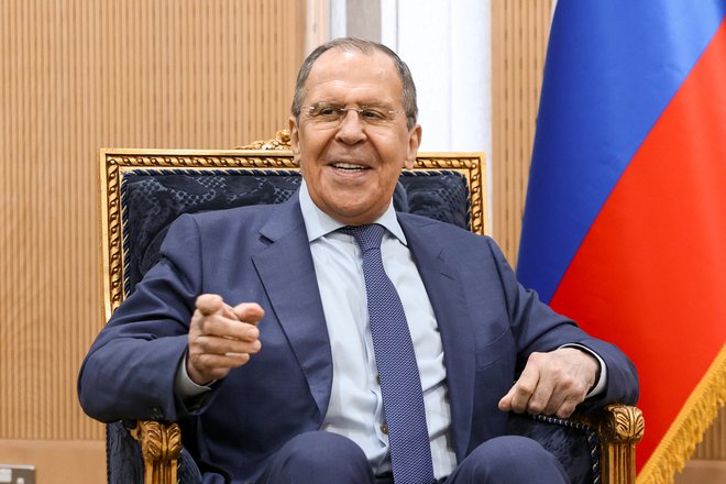 Sergej Lavrov FOTO: Russian Foreign Ministry/Reuters
