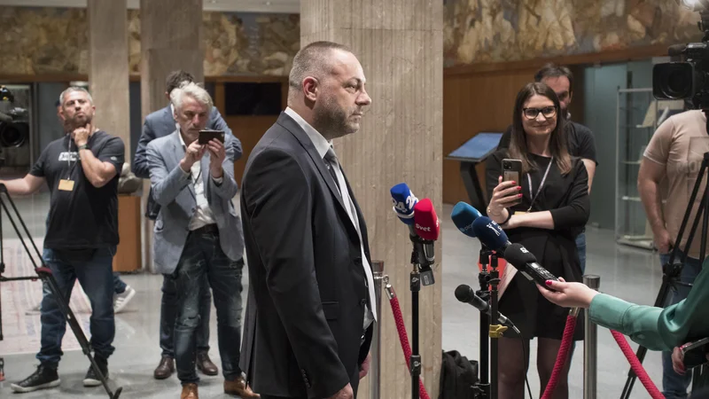 Fotografija: Minister za zdravje Bešič Loredan je dejal, da je odstop stvar Milana Kreka. FOTO: Jure Eržen/Delo