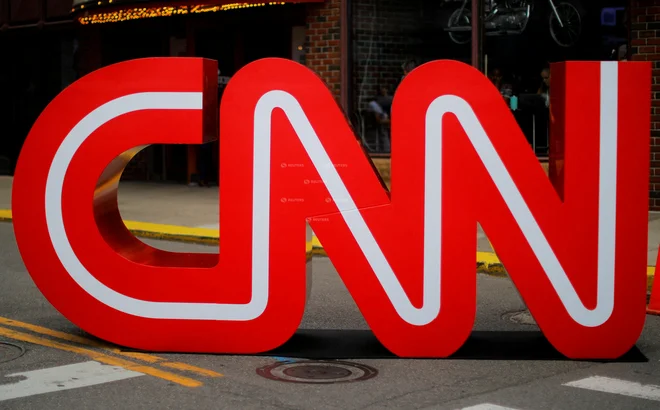 Logo CNN. FOTO: Brian Snyder/Reuters
