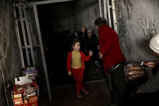 Otroštvo v Donbasu. FOTO: Aris Messinis/Afp
