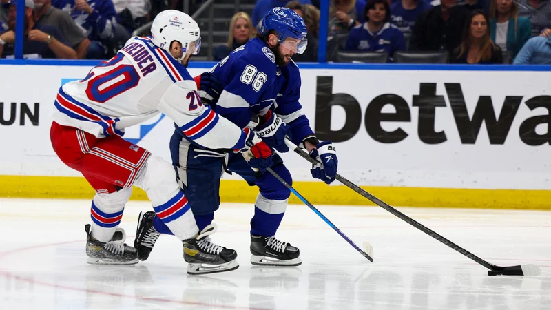 Fotografija: Nikita Kučerov se je vpisal med strelce. FOTO: Nathan Ray Seebeck/USA Today Sports