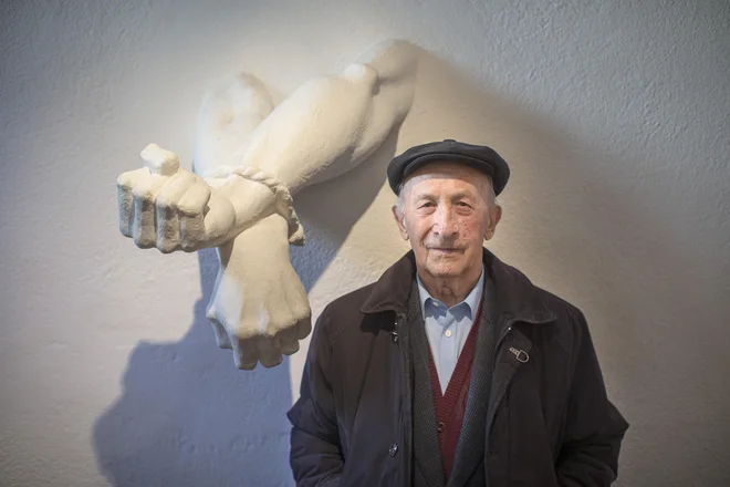 Ivo Grobelnik - Ivo je&nbsp;bil prejemnik zlatega častnega znaka svobode in častni meščan Celja. FOTO:&nbsp;Voranc Vogel/Delo
