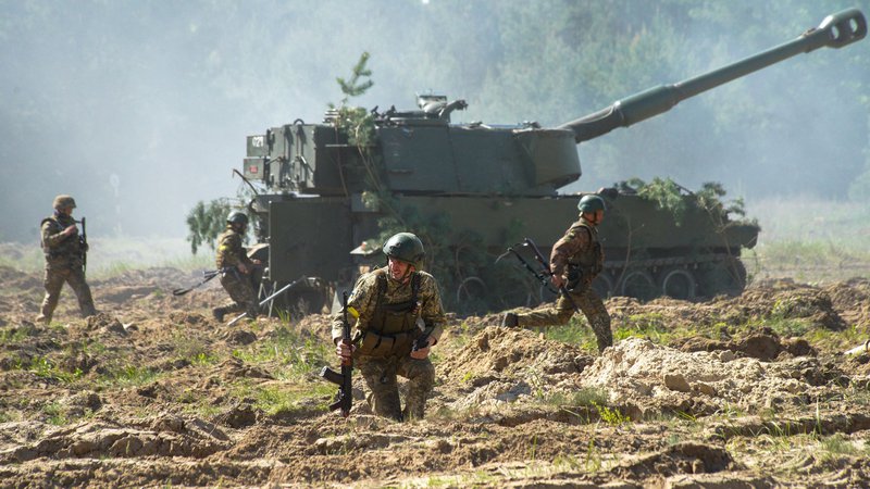 Fotografija: Ukrajinska vojska trpi hude izgube. FOTO: Str/AFP
