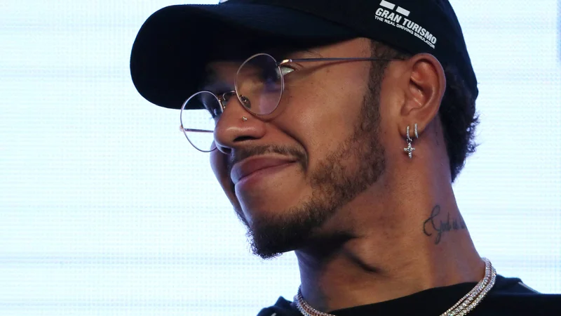 Fotografija: Lewis Hamilton med promocijskim dogodkom v São Paulu leta 2018. FOTO: Paulo Whitaker/Reuters