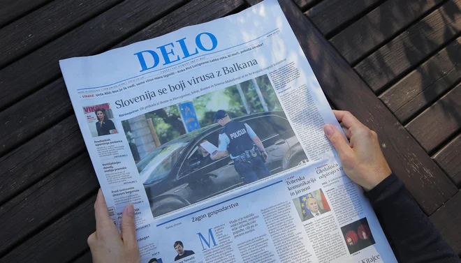 Medijska hiša Delo se je pridružila pobudi implementacije trajnostnih oglaševalskih standardov. Foto Jože Suhadolnik
