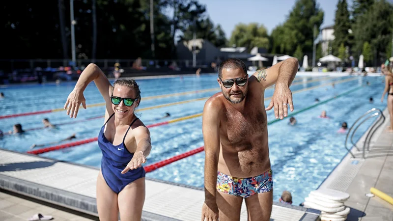 Fotografija: Kopalna sezona na Koleziji se je začela. Foto Blaž Samec
