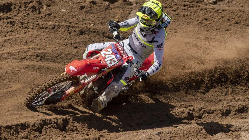 Tim Gajser se v Nemčiji počuti kot doma. FOTO: Honda Racing
