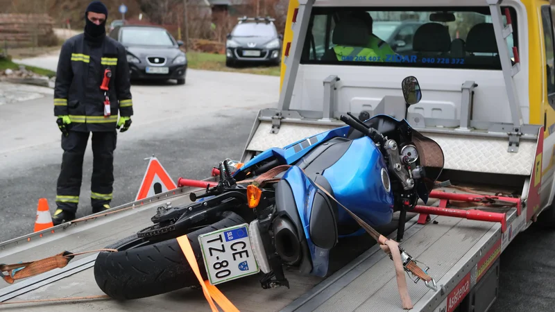 Fotografija: Menda ni vedel, da je motor predelan. FOTO: Dejan Javornik
