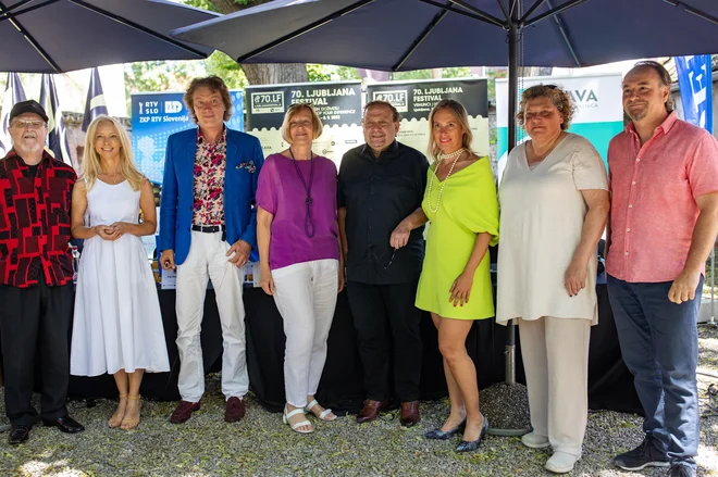 Večina letošnjih dogodkov bo v amfiteatru Križank, ki se ponaša s prenovljeno streho. FOTO: Voranc Vogel/Delo
