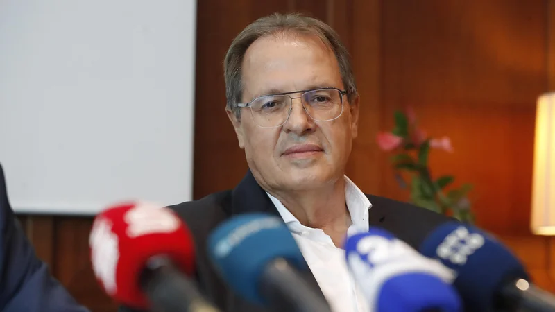 Fotografija: Kaj dobrega je prinesel v Ljubljano predsednik NK Olimpija Adam Delius? FOTO: Leon Vidic/Delo