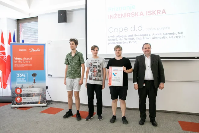 Dijaško podjetje Cope. FOTO: Rok Majhenič
