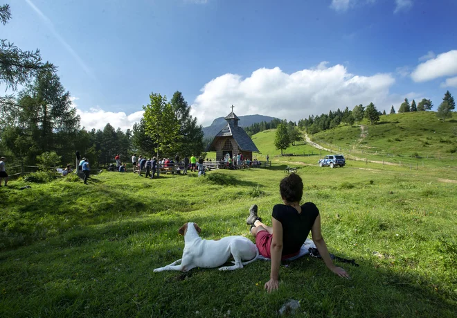 Uskovnica je bohinjska planina, leži nad Srednjo vasjo in dolino Voje in je izhodišče za številne visokogorske ture. FOTO: Matej Družnik/Delo

