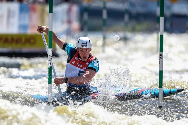 Luka Božič je dobil prejšnjo tekmo v Pragi. FOTO: ICF
