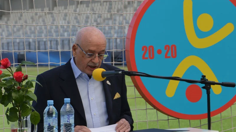 Legendarni igralec in trener Kopra Lučjo Pertič je bil gonilna sila pri ustanovitvi društva nogometnih veteranov. FOTO: Stojan Maleševič
