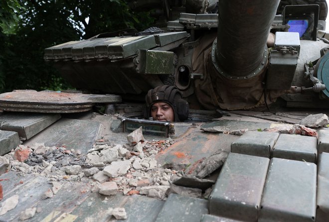 Kijev si prizadeva, da bi zajete borce zamenjai z ruskimi ujetniki. FOTO: Anatolij Stepanov/AFP
