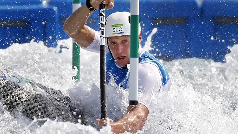 Fotografija: Posebno pozornost bodo navzoči v Tacnu namenili domačinu in obenem zlatemu olimpijcu Benjaminu Savšku. FOTO: Matej Družnik/Delo