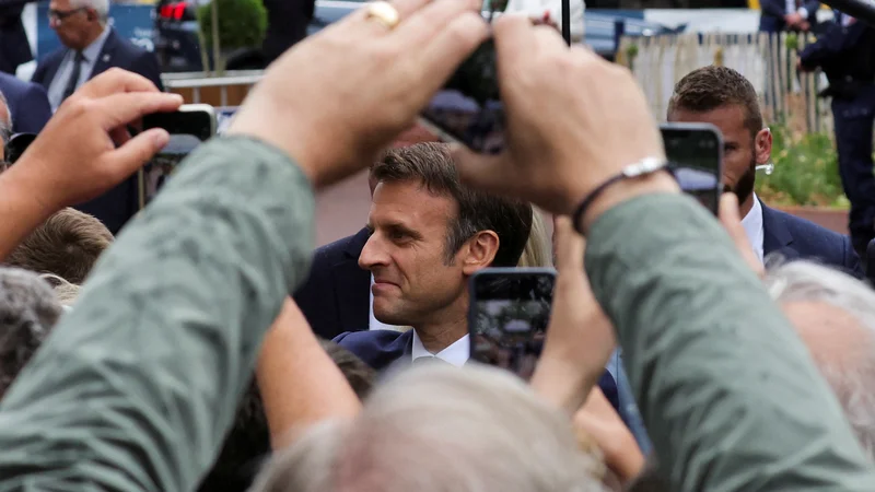 Fotografija: Emmanuel Macron
FOTO: Reuters
