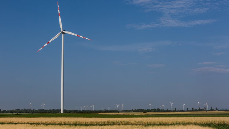 Fotografija: Vetrna energija je najhitreje rastoči segment energije v Evropi, vendar bi morala biti njena rast trikrat višja, da bi dosegli zastavljene podnebne cilje. Foto: © Markus Axnix
