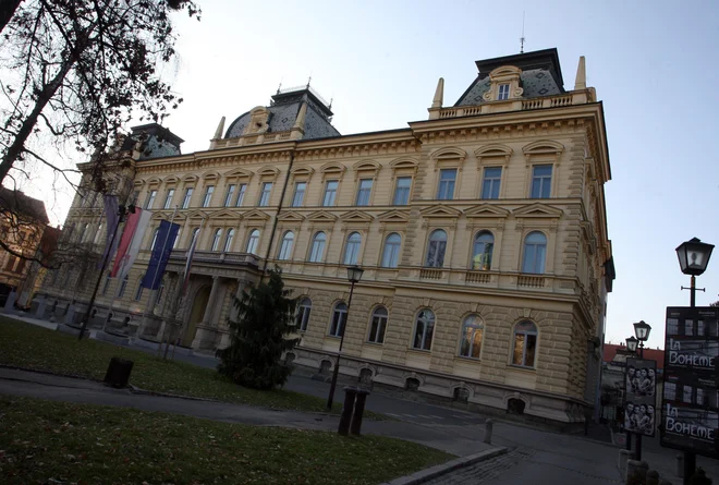 Namesto odgovora na vprašanje, ali bo rektor univerze v Mariboru dr. Zdravko Kačič glede na pretekle izjave, da je treba vsak plagiat v akademski skupnosti sankcionirati, pri tem vztrajal tudi v primeru dr. Grafenauerja, so se na univerzi izgovorili, da bi &raquo;razkritje informacij&laquo; &raquo;škodovalo izvedbi postopka&laquo;. FOTO: Tadej Regent
