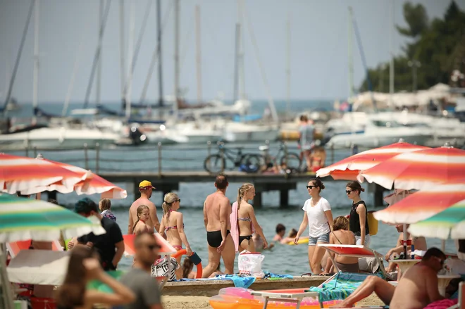 V Turističnem združenju Portorož si obetajo izjemno poletno sezono. FOTO:&nbsp; Jure Eržen/Delo
