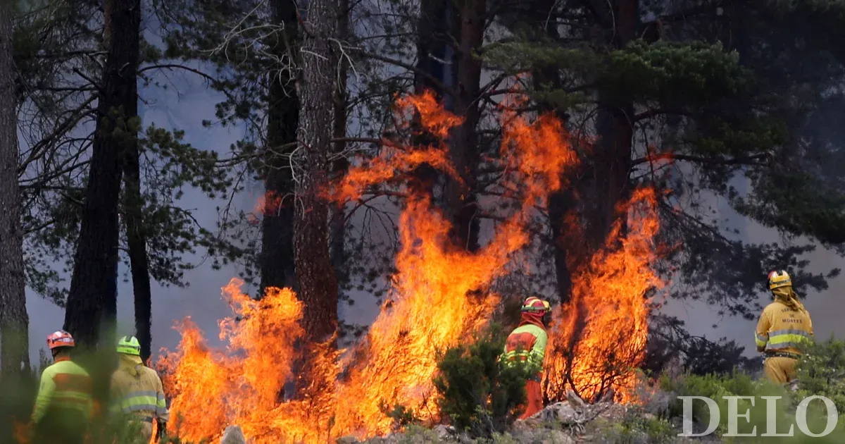 As presas de fogo diminuíram, a fúria explodiu