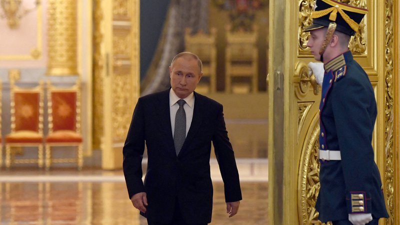 Fotografija: Ruskemu predsedniku Vladimiriju Putinu bo prek Bricsa vsaj delno povrnjena legitimnost in ponujena priložnost, da Zahodu sporoči, da ni sam. FOTO: Sputnik/Reuters
