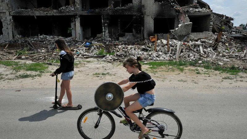 Fotografija: Vas Novoselivka FOTO: Sergei Chuzavkov/AFP