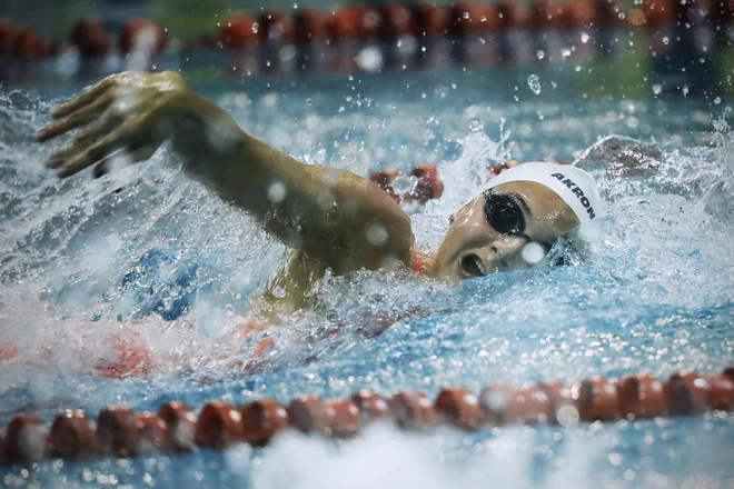 Neža Klančar je za 13 stotink sekunde zgrešila polfinale. FOTO: Uroš Hočevar
