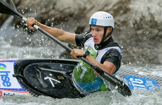Martin Srabotnik je užival. FOTO: Blaž Samec Samec/Delo
