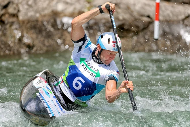 Olimpijski prvak je tokrat osvojil 3. mesto. FOTO: Blaž Samec/Delo
