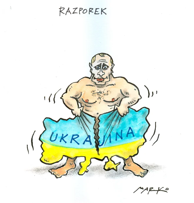 KARIKATURA: Marko Kočevar/Delo
