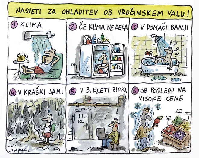 KARIKATURA: Marko Kočevar
