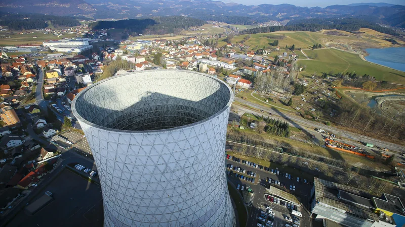 Fotografija: V šoštanjski termoelektrarni sta delujoča dva premogovna bloka, to sta bloka 5 in 6. FOTO: Jože Suhadolnik
