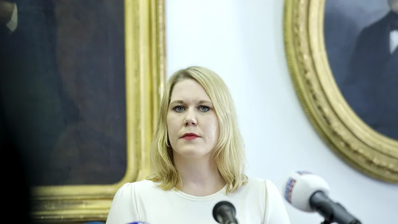 Nina Krajnik. FOTO: Jože Suhadolnik/Delo