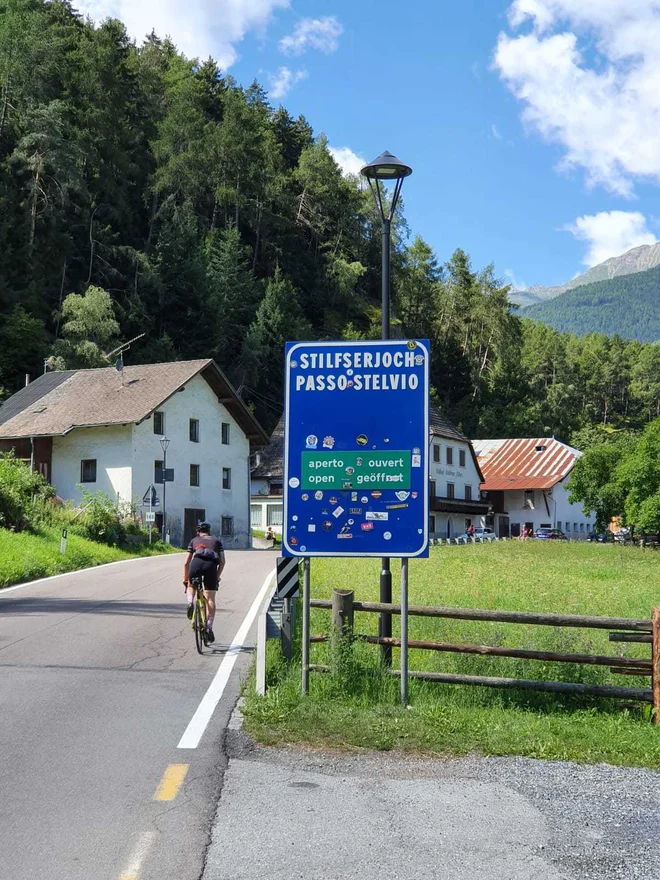 Uradni začetek klanca FOTO: Igor Sekne
