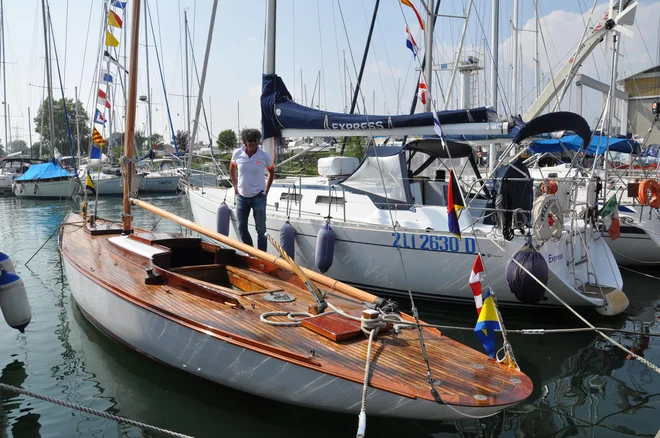 Galeb po prenovi v ladjedelnici AA Custom v Tržiču FOTO: Mitja Zupančič
