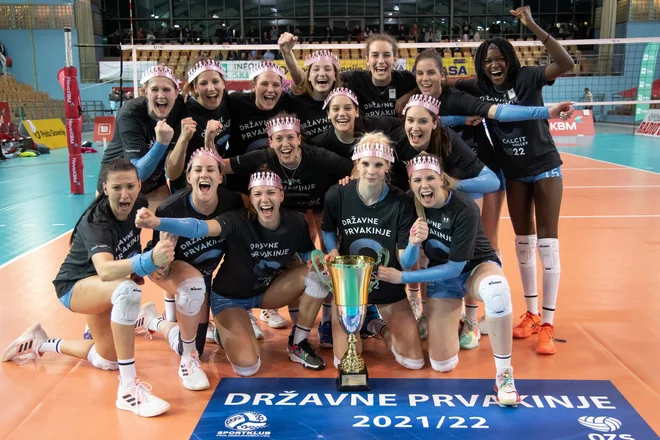 Odbojkarice Calcit Volleyja se bodo pomerile z&nbsp;zagrebško Mladostjo. FOTO: Klemen Brumec/Calcit Volley

