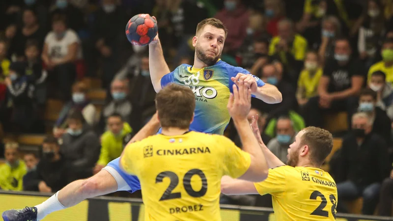 Fotografija: Kapetan Celjanov Aleks Vlah se veseli igranja med evropsko elito. FOTO: EHF