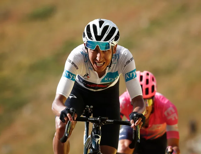 Egan Bernal. FOTO: Benoit Tessier Reuters
