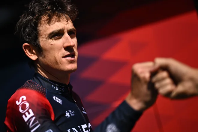 Geraint Thomas: FOTO: Marco Bertorello Afp
