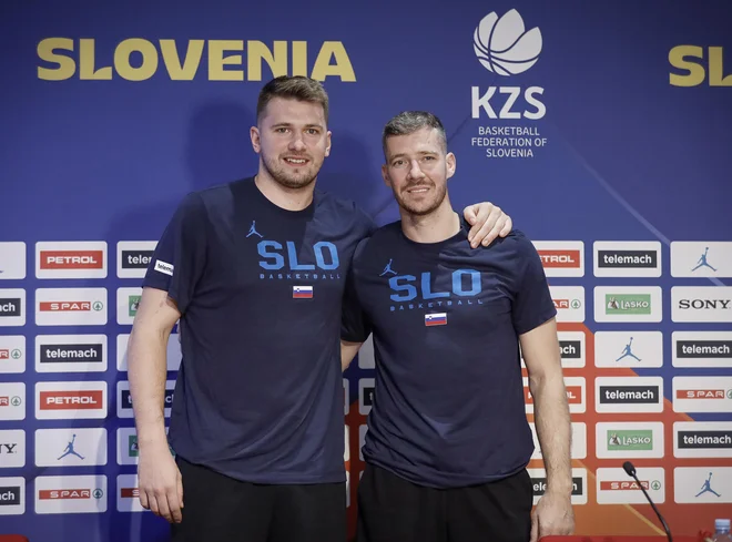 Kspetanu je jasno, da bo njegov reprezentančni  strelski rekord slej ko prej šel v roke njegovemu nasledniku Luki Dončiću.FOTO: Jože Suhadolnik

