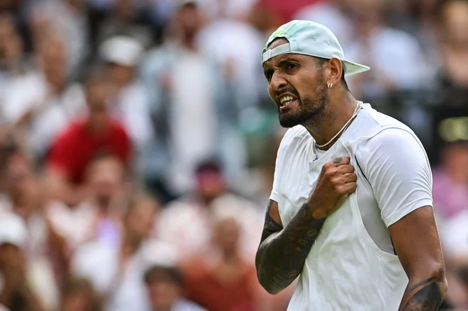 Nick Kyrgios je našel staro formo. FOTO: Glyn Kirk/AFP
