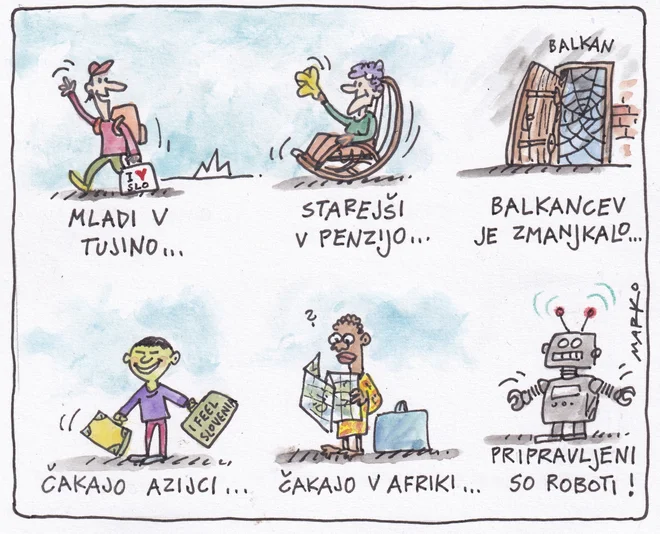 KARIKATURA: Marko Kočevar
