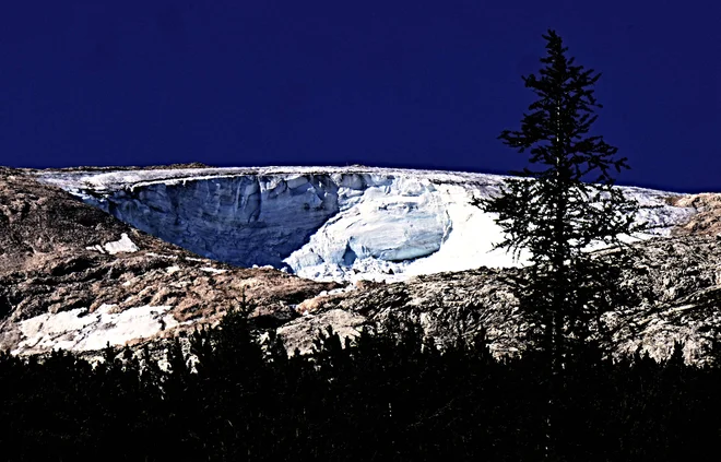 Ledenik Punta Rocca. FOTO: Tiziana Fabi/Afp
