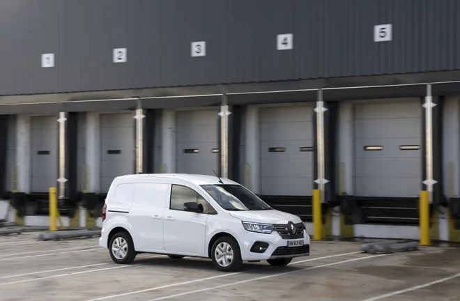 Renault kangoo van e-tech electric. FOTO: Renault
