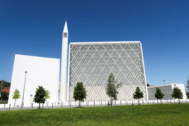 Muslimanski kulturni center Ljubljana. FOTO: Marko Feist/Slovenske novice
